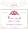 Domaine Newman Pommard Vieilles Vignes 2009 Front Label