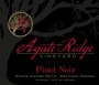 Agate Ridge Vineyard Pinot Noir 2012 Front Label