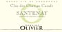 Domaine Olivier Santenay Clos des Champs Carafe 2014 Front Label