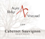 Agate Ridge Vineyard Cabernet Sauvignon 2008 Front Label
