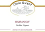 Domaine Olivier Guyot Marsannay Vieilles Vignes 2013 Front Label