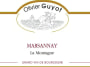 Domaine Olivier Guyot Marsannay La Montagne 2013 Front Label