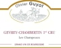 Domaine Olivier Guyot Gevrey-Chambertin Les Champeaux Premier Cru 2009 Front Label