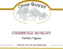 Domaine Olivier Guyot Chambolle Musigny Vieilles Vignes 2014 Front Label