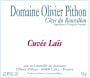 Domaine Olivier Pithon Cotes du Roussillon Cuvee Lais 2014 Front Label