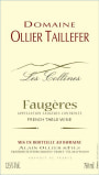 Domaine Ollier Taillefer Faugeres Les Collines 2007 Front Label