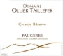 Domaine Ollier Taillefer Grande Reserve 2008 Front Label