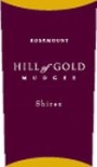 Rosemount Hill of Gold Shiraz 1999 Front Label
