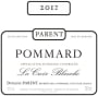 Domaine Parent-Bourgogne Pommard La Croix Blanche 2012 Front Label