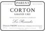 Domaine Parent-Bourgogne Corton Les Renardes Grand Cru 2014 Front Label
