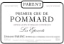 Domaine Parent-Bourgogne Pommard Les Epenots Premier Cru 2012 Front Label