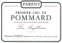 Domaine Parent-Bourgogne Pommard Les Argillieres Premier Cru 2005 Front Label