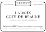Domaine Parent-Bourgogne Ladoix 2012 Front Label