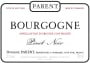 Domaine Parent-Bourgogne Bourgogne Pinot Noir 2014 Front Label