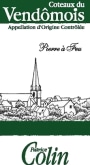 Domaine Patrice Colin Coteaux du Vendomois Pierre a Feu 2011 Front Label