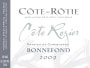 Domaine Patrick & Christophe Bonnefond Cote-Rotie Cote Roziers 2009 Front Label