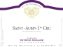 Domaine Patrick Miolane Saint-Aubin Premier Cru 2011 Front Label