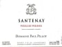 Domaine Paul Pillot Santenay Vieilles Vignes 2013 Front Label