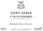 Domaine Paul Pillot Saint-Aubin Les Pitangerets Premier CRU 2013 Front Label