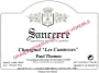 Domaine Paul Thomas Sancerre Chavignol Les Comtesses 2012 Front Label