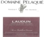 Domaine Pelaquie Cotes du Rhone Villages Laudun 2014 Front Label