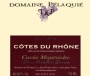 Domaine Pelaquie Cotes du Rhone Cuvee Mourvedre 2004 Front Label