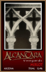 Alcantara Vineyard Merlot 2010 Front Label