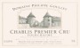 Domaine Philippe Goulley Chablis Fourchaume Premier Cru 2004 Front Label