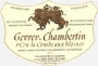 Philippe Leclerc Gevrey-Chambertin Combe Aux Moines Premier Cru 2009 Front Label