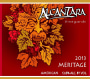Alcantara Vineyard Meritage 2013 Front Label