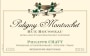 Domaine Phillipe Chavy Puligny-Montrachet Rue Rousseau 2011 Front Label
