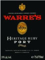 Warre's Ruby Front Label