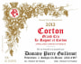 Domaine Pierre Guillemot Corton Le Rognet et Corton Grand Cru 2013 Front Label