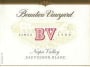 Beaulieu Vineyard Napa Sauvignon Blanc 2000 Front Label