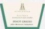 Alfio Moriconi Selection Kupelwieser Pinot Grigio 2010 Front Label