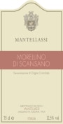 Alfio Moriconi Selection Morellino di Scansano Mantellassi 2005 Front Label