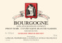 Domaine Prieur Bourgogne Cuvee Saint-Jean de Naross Pinot Noir 2012 Front Label