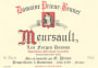 Domaine Prieur Meursault Brunet Les Forges Dessus 2014 Front Label