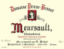 Domaine Prieur Meursault Les Chevalieres 2012 Front Label