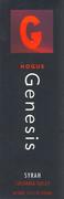 Hogue Genesis Syrah 1997 Front Label