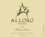 Alloro Vineyard Estate Pinot Noir 2010 Front Label