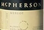 McPherson Merlot 2000 Front Label