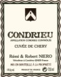 Domaine Remi et Robert Niero Condrieu Cuvee de Chery 2011 Front Label
