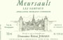 Domaine Remi Jobard Meursault Les Narvaux 2012 Front Label