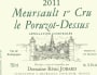 Domaine Remi Jobard Meursault Le Poruzot-Dessus Premier Cru 2011 Front Label