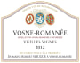 Domaine Robert Sirugue Vosne-Romanee Vieilles Vignes 2012 Front Label