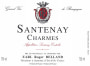 Domaine Roger Belland Santenay Charmes 2010 Front Label