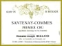 Domaine Roger Belland Santenay-Commes Premier Cru 2007 Front Label