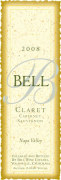 Bell Wine Cellars Claret Cabernet Sauvignon 2008 Front Label