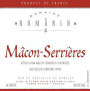 Domaine Romanin Macon-Serrieres Rouge 2010 Front Label